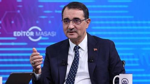 Der türkische Energieminister Fatih Dönmez Photo AA (AA)